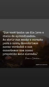 frase de bom dia para compartilhar com o nascer do sol